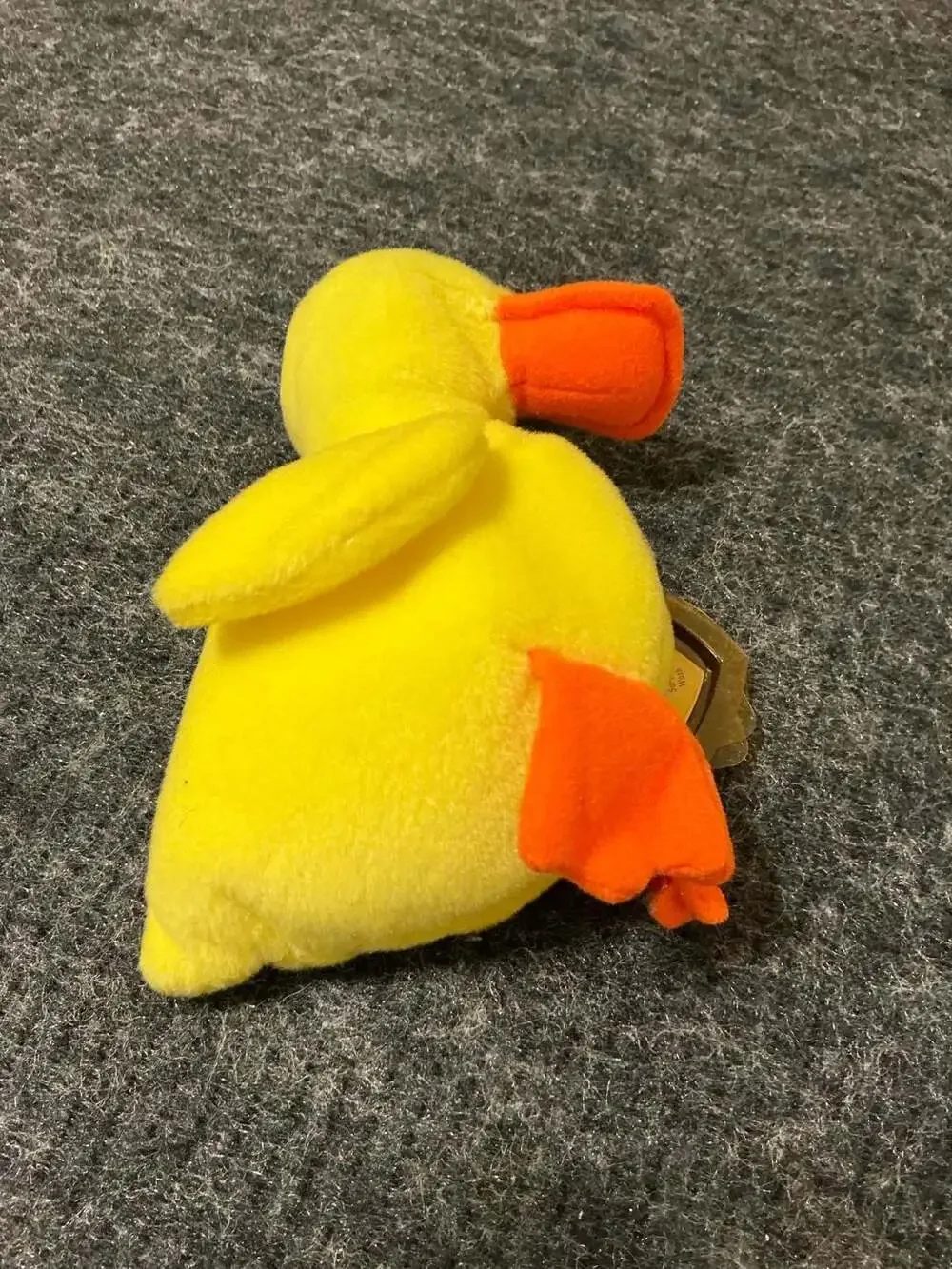 Ty Beanie Baby Quackers the Duck Plush